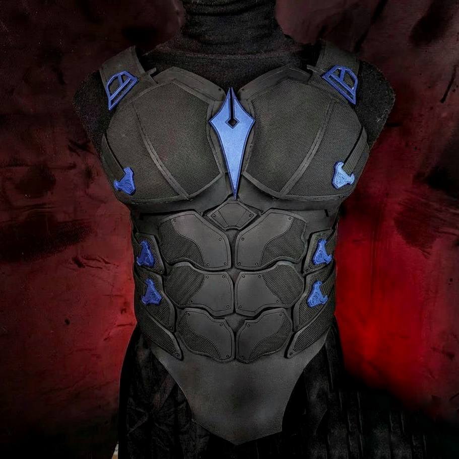 Custom Superhero Chest Armor - Your Logo Personalized chest armor