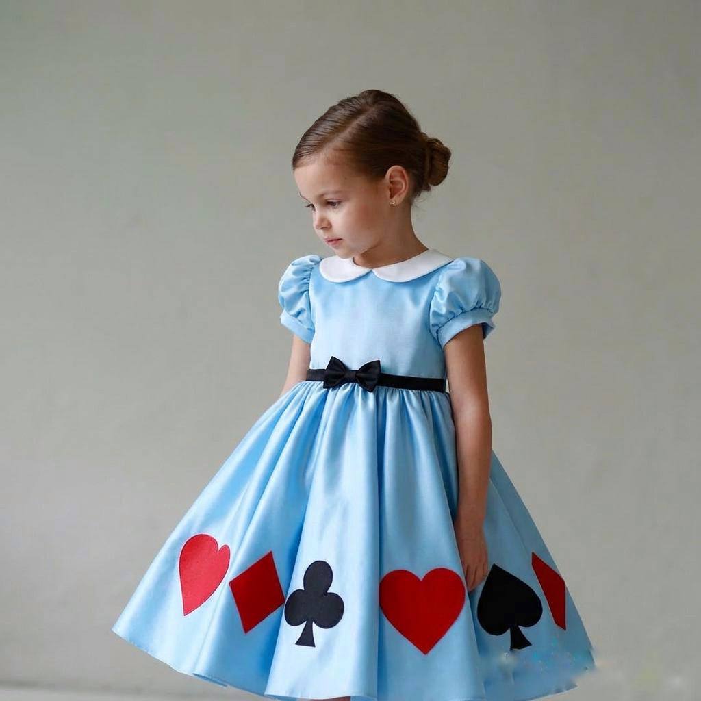 Alice in Wonderland Disney Princess Dress for Girls