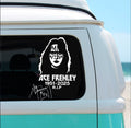 Ace Frehley R.I.P. sticker + autograph vinyl without background