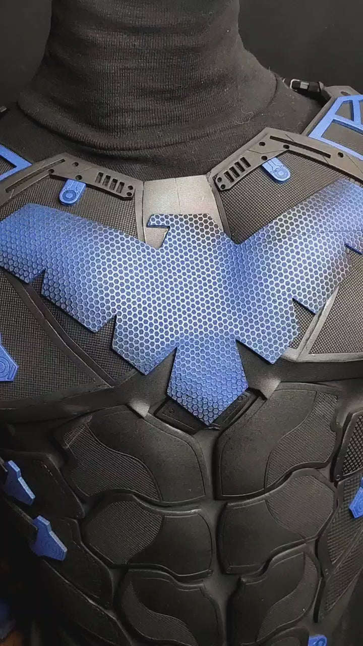 Nightwing chest armor for Cosplay