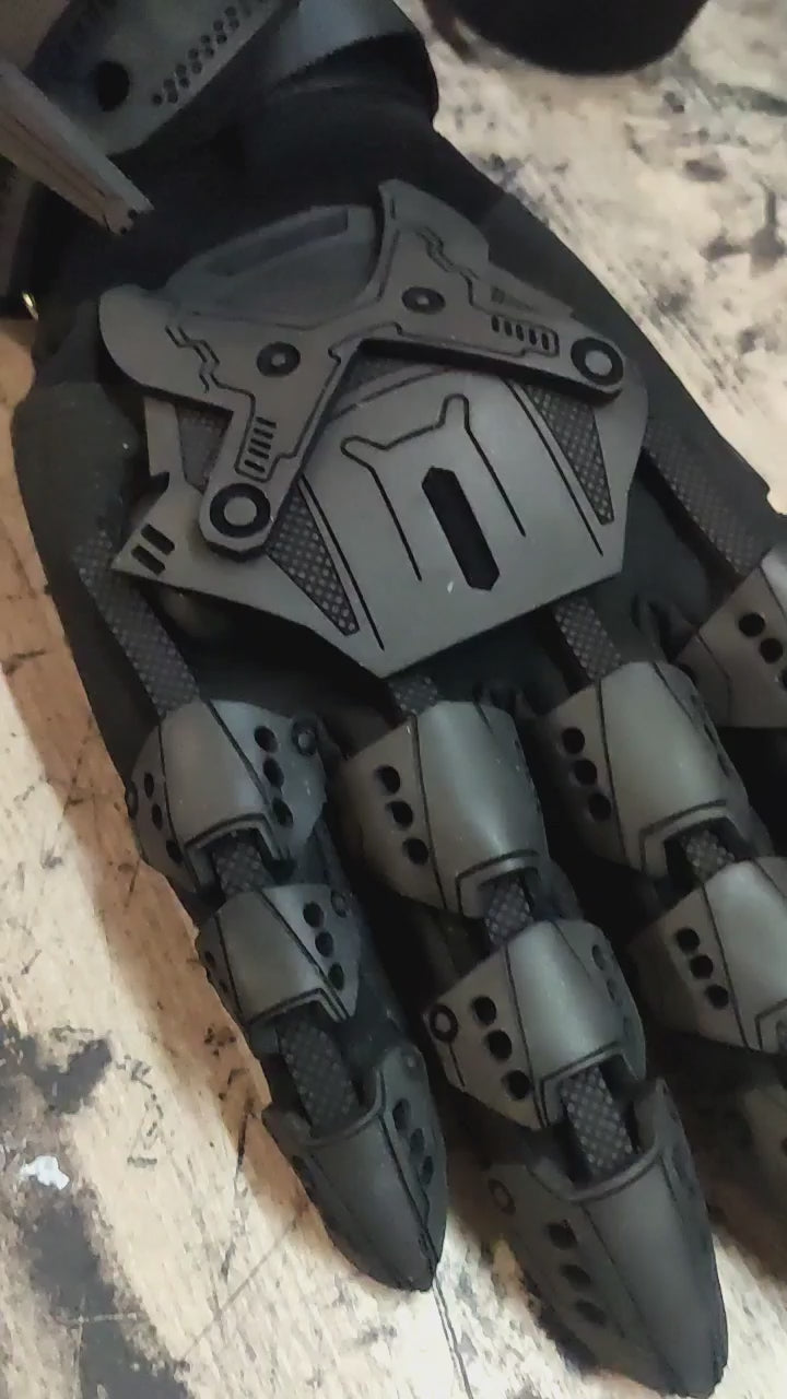 Cyberpunk Cosplay Arm Bracers – Wearable Futuristic Costume Arm Accessory