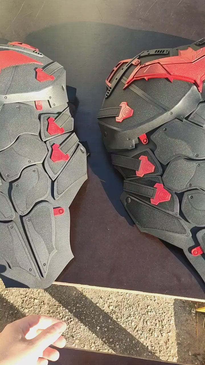 Red Hood Chest Armor Vest – Wearable Cosplay Costume Armor