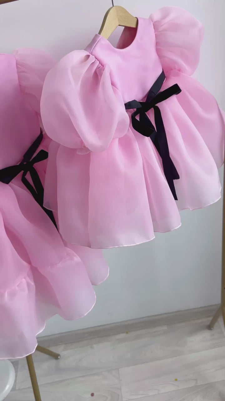 Pink marshmallow dress