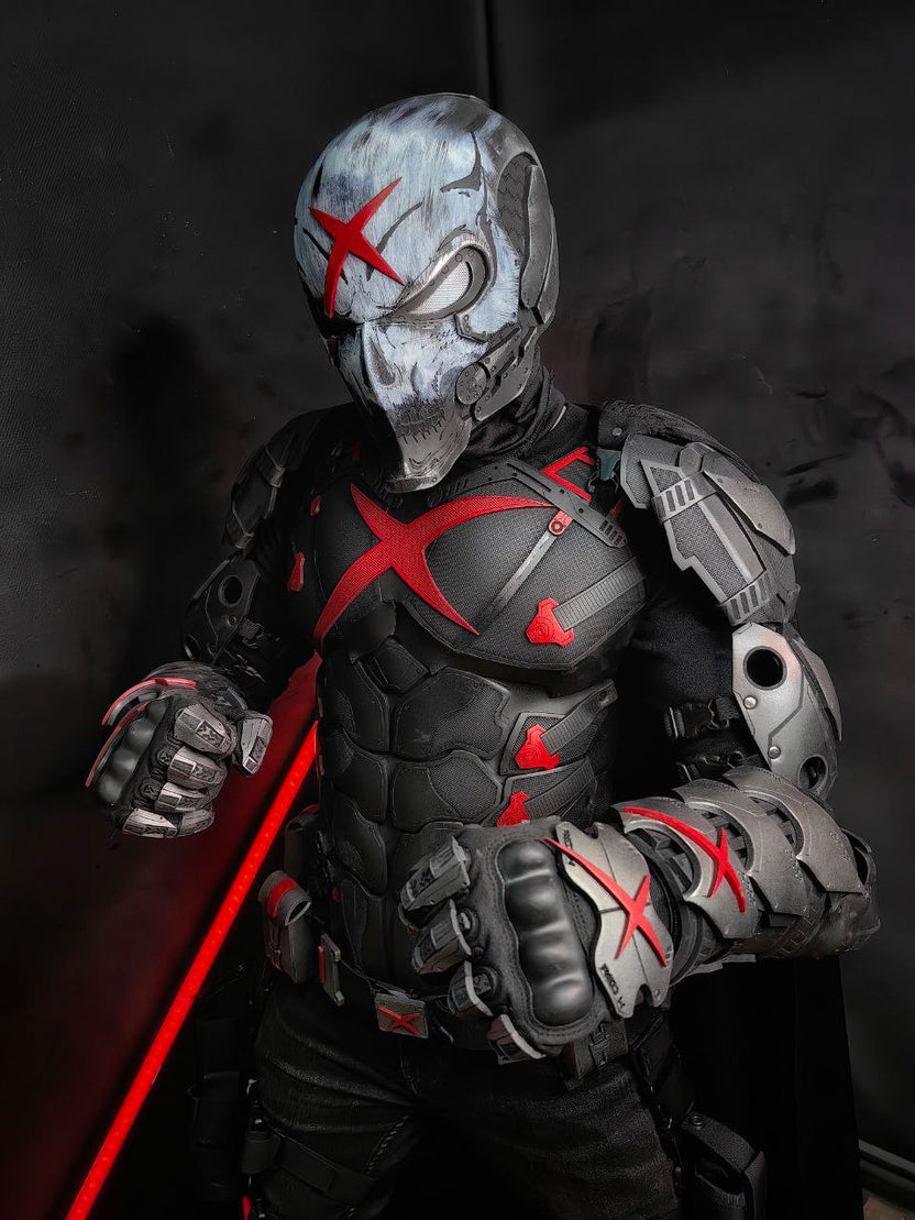 Red X Teen Titans Cosplay Full Set – Wearable Costume – Kenesberem