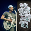 Tom Delonge guitar stickers vinyl decals for Fender Starcasters