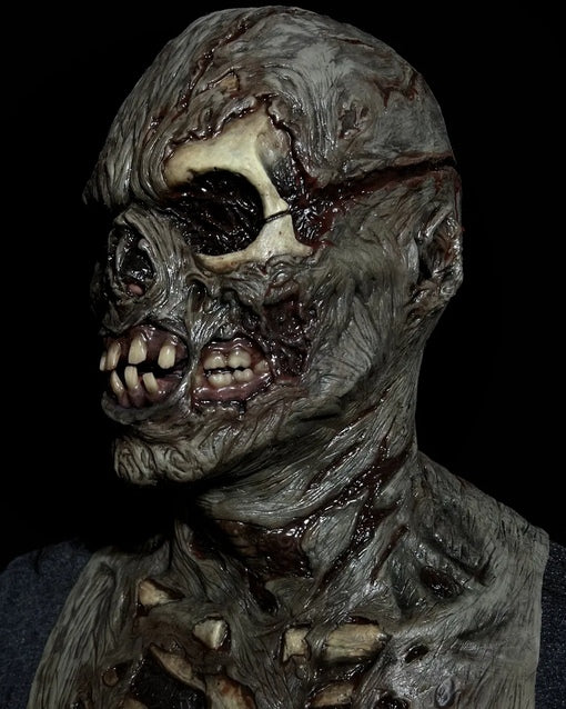 Silicone zombie mask