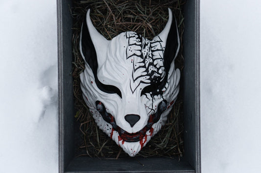 Japan Oni Mask of Wolf