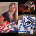 Zakk Wylde inspired guitar vinyl stickers for Gibson Les Paul