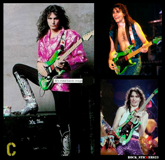 Steve Vai's Green Meanie guitar stickers Charvel vinyl decal skate Full Set 19