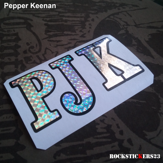 Pepper J. Keenan PJK stickers vinyl decal guitar Corrosion of Conformity, Down