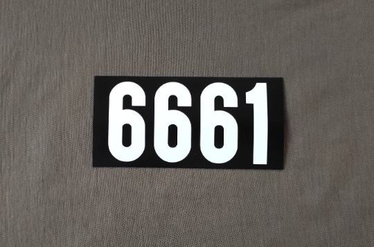 Zacky Vengeance guitar sticker 6661 vinyl Avenged Sevenfold Schecter Reissue LH