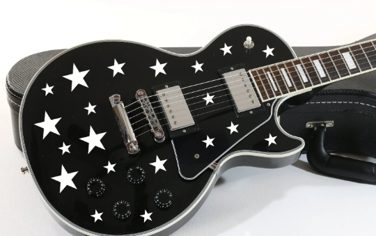 Stickers stars vinyl stylish for all types of guitars set 28 decal to decorate