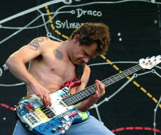 Flea Guitar Stickers C-PUNK Bass Modulus Custom FB-4 Red Hot Chili Peppers Mickael Balzary. SET 14