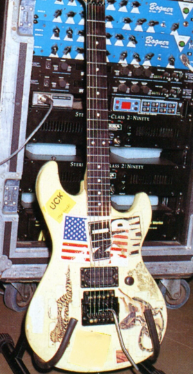 Jerry Cantrell guitar stickers "NO WAR" G&L Rampage decal Alice in Chains set 7