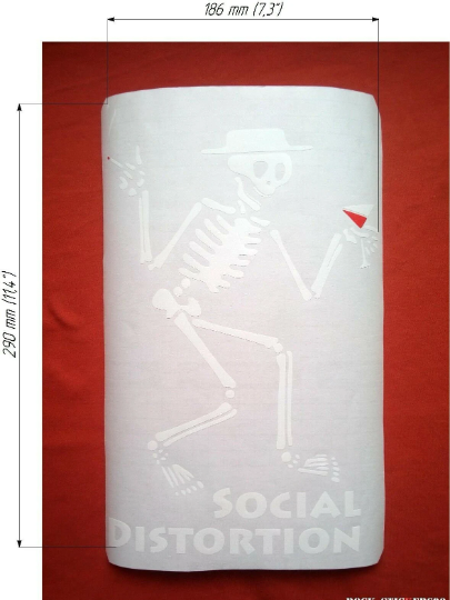 Social Distortion Vinyl Sticker Decal skull Car Mike Ness Punk Rock