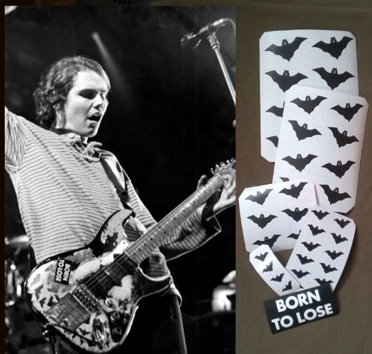 Billy Corgan bat strat stickers Smashing Pumpkins guitar decal rock set 39