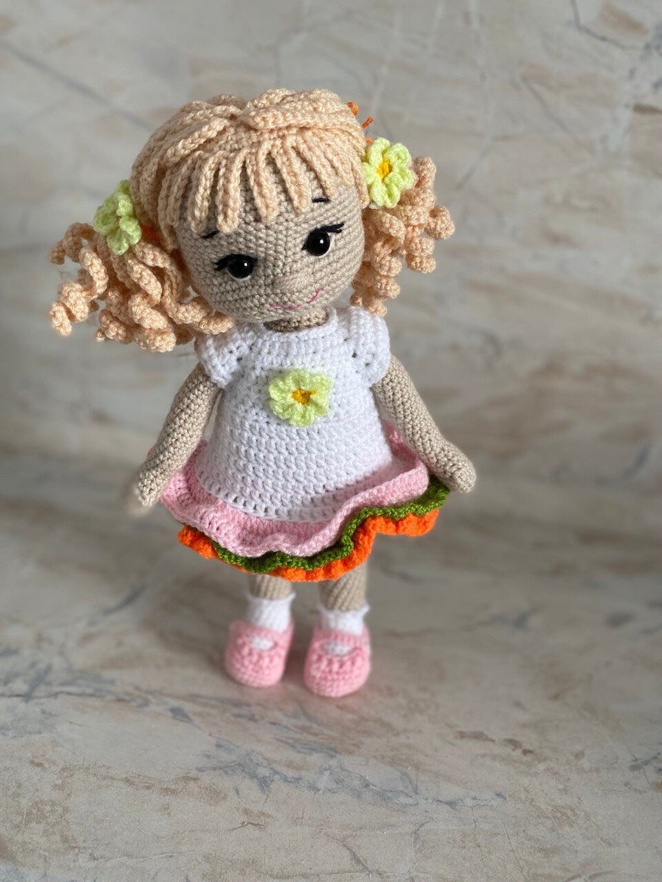 Custom doll handmade with clothes