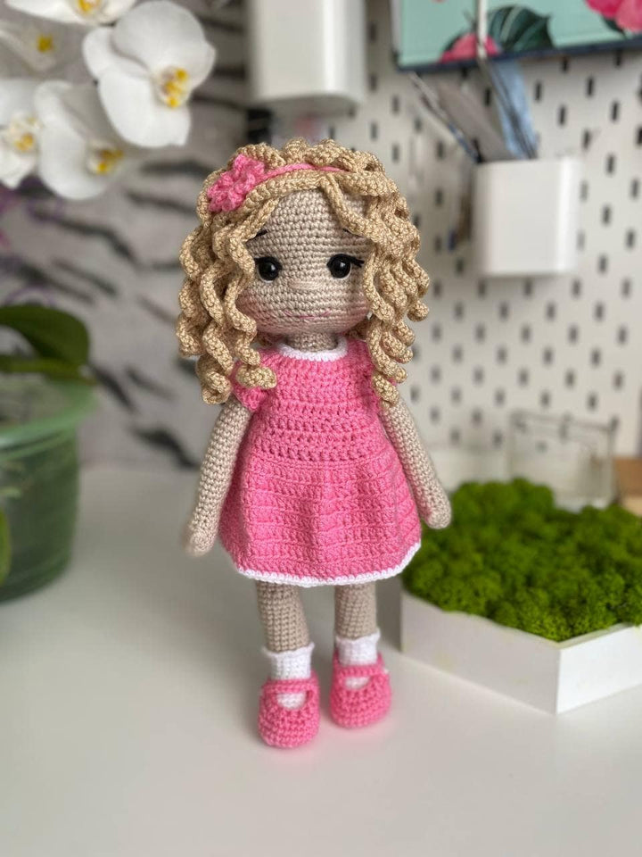 Custom doll handmade with clothes