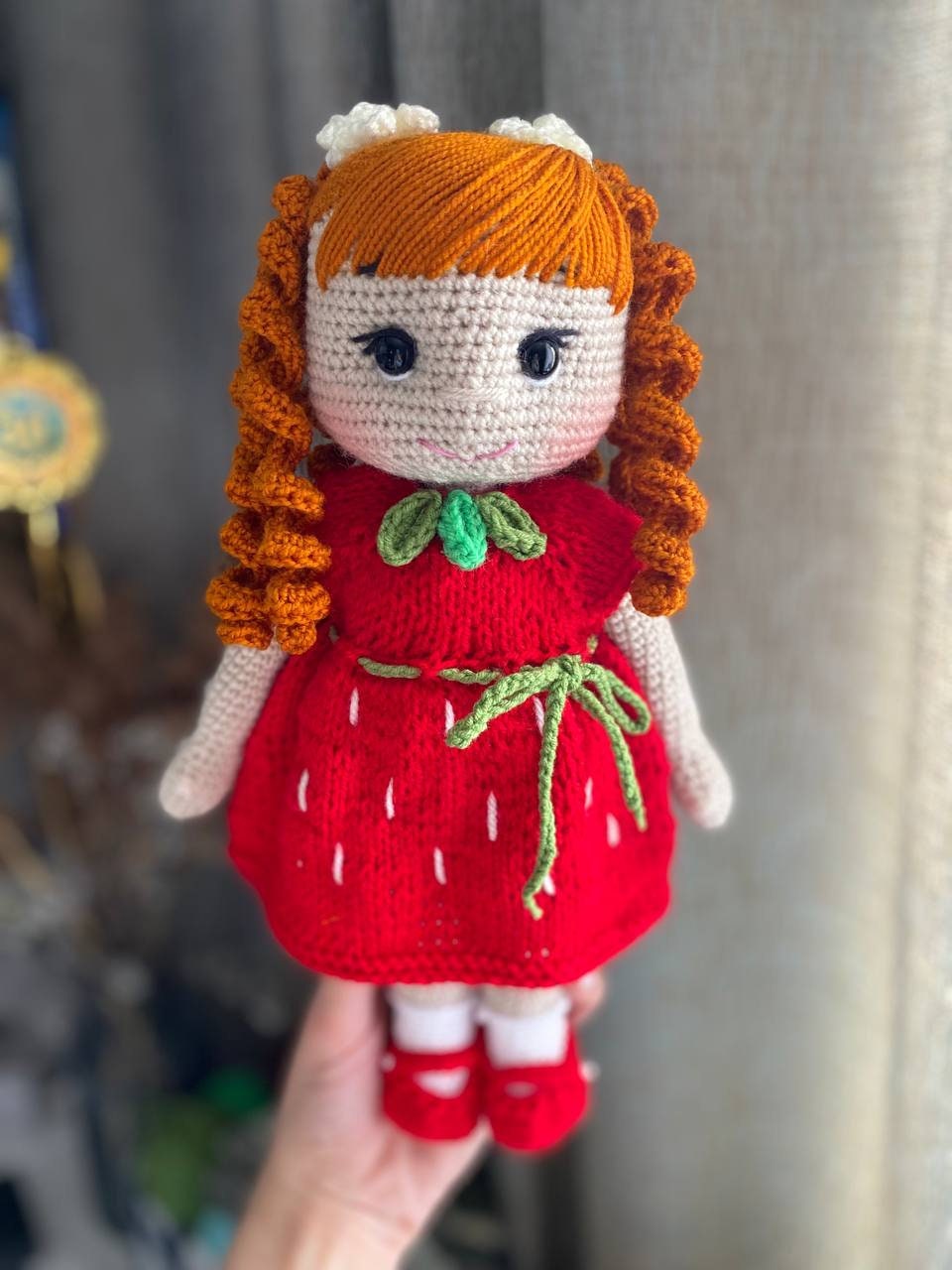 Custom doll strawberry,  gift girl