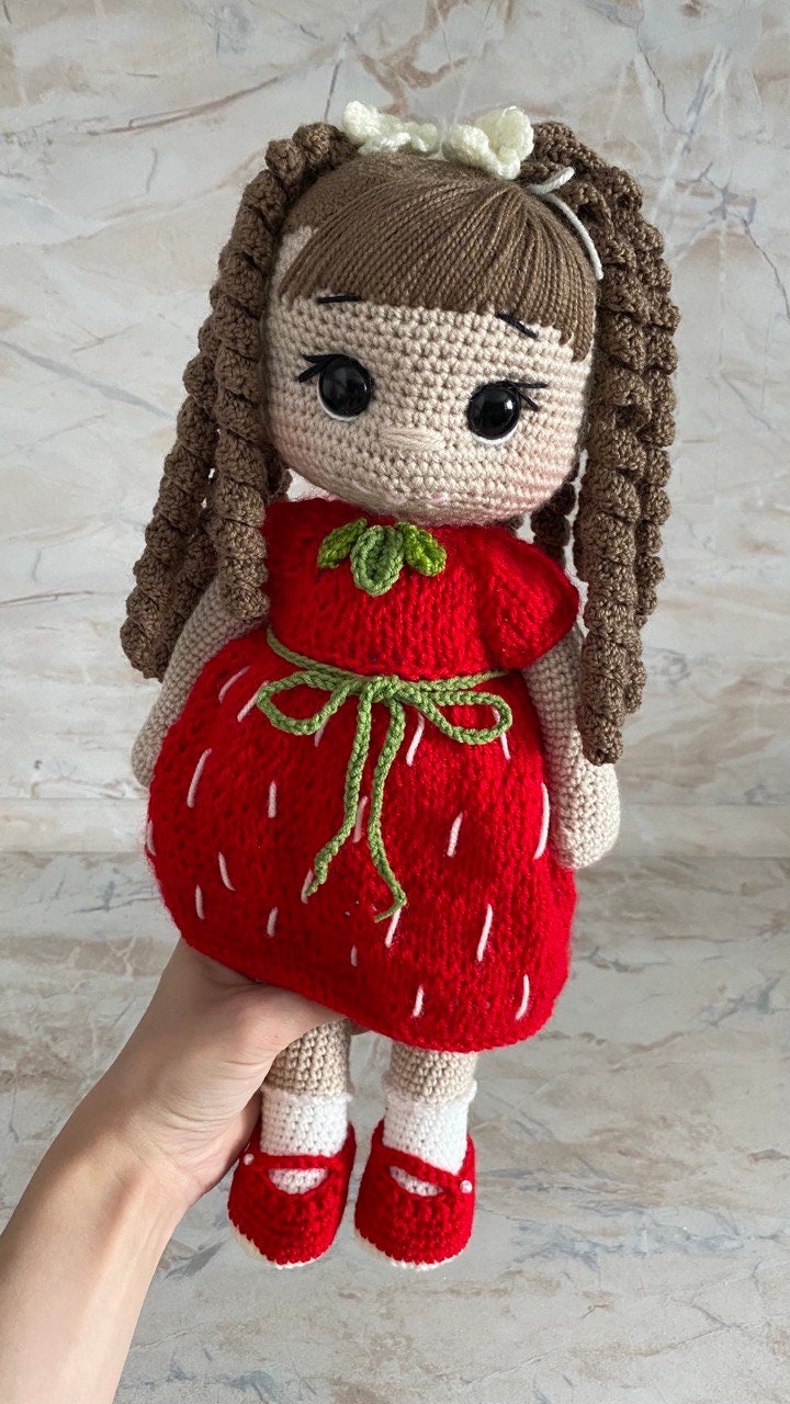 Custom doll strawberry,  gift girl