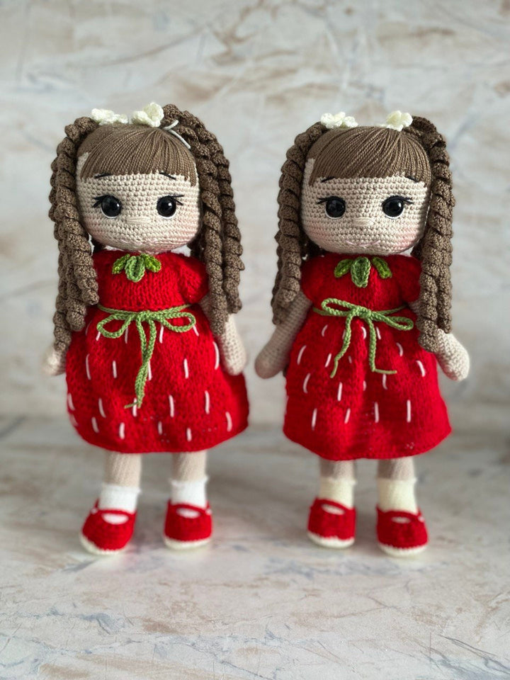 Custom doll strawberry,  gift girl