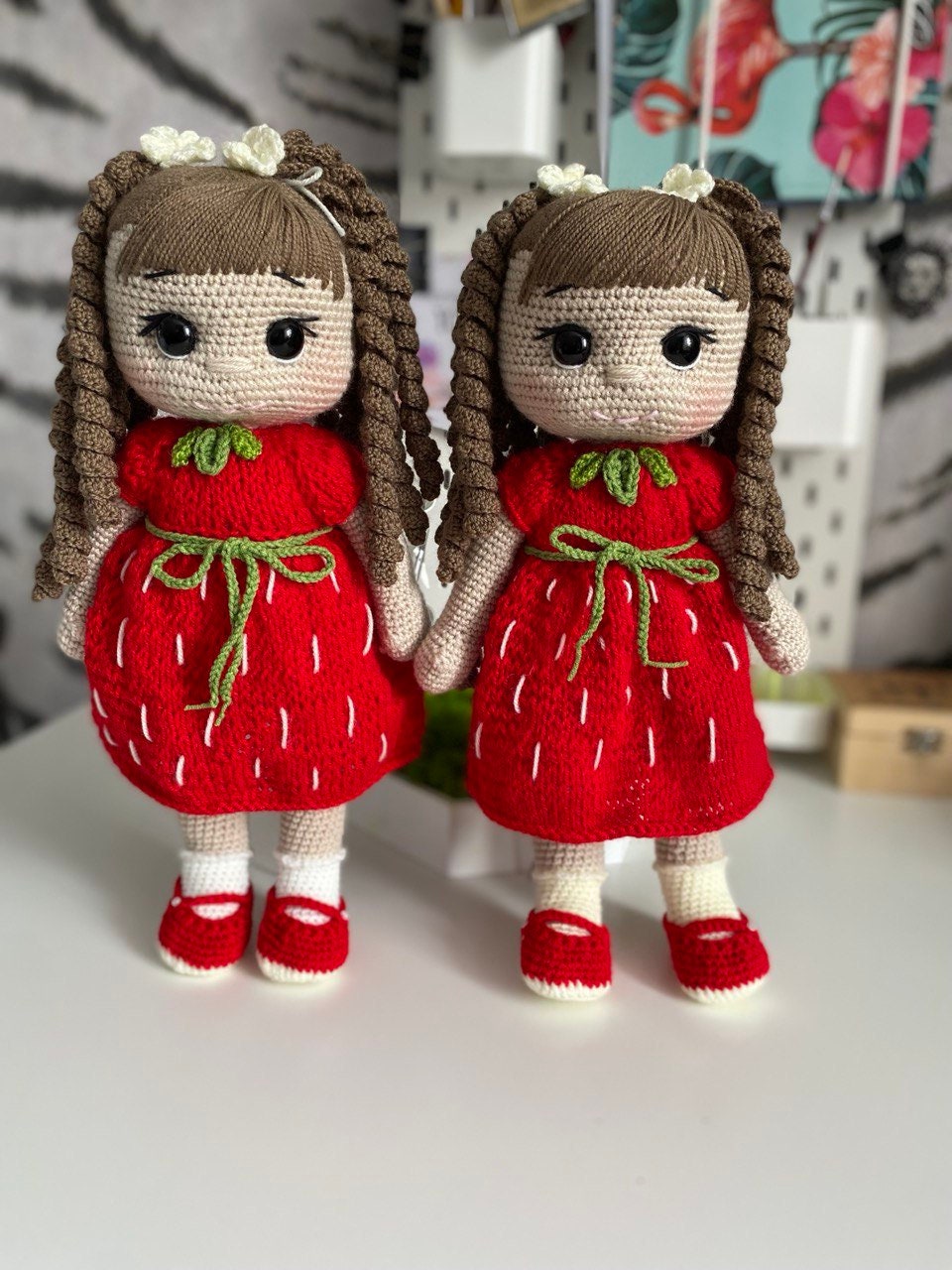 Custom doll strawberry,  gift girl