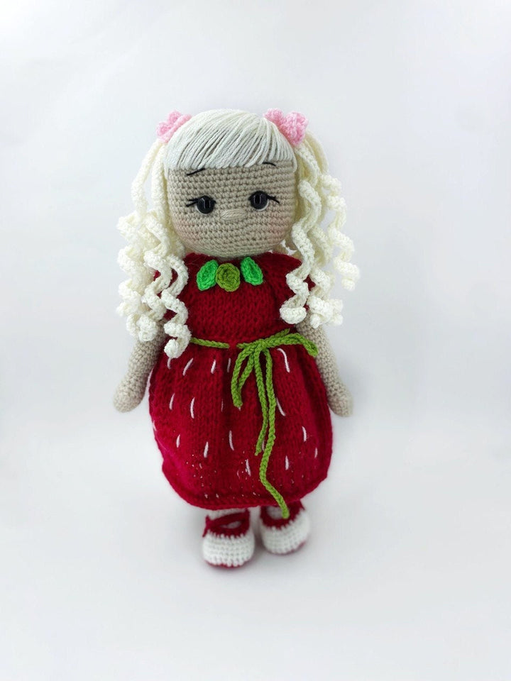 Custom doll strawberry,  gift girl