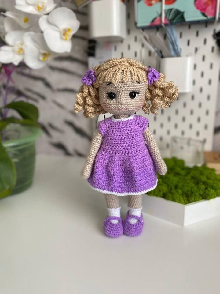 Custom doll handmade with clothes