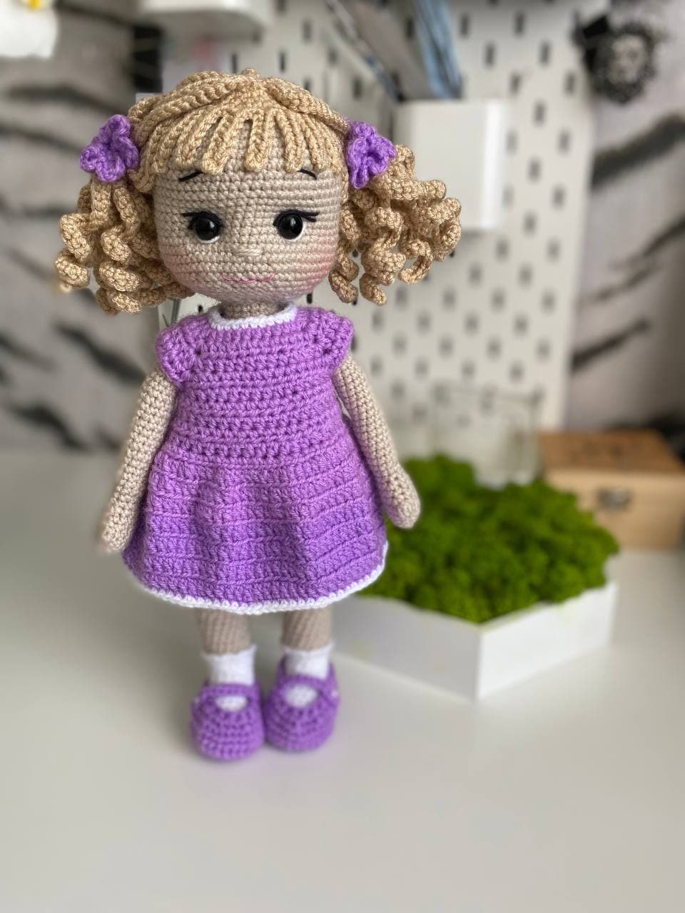 Custom doll handmade with clothes