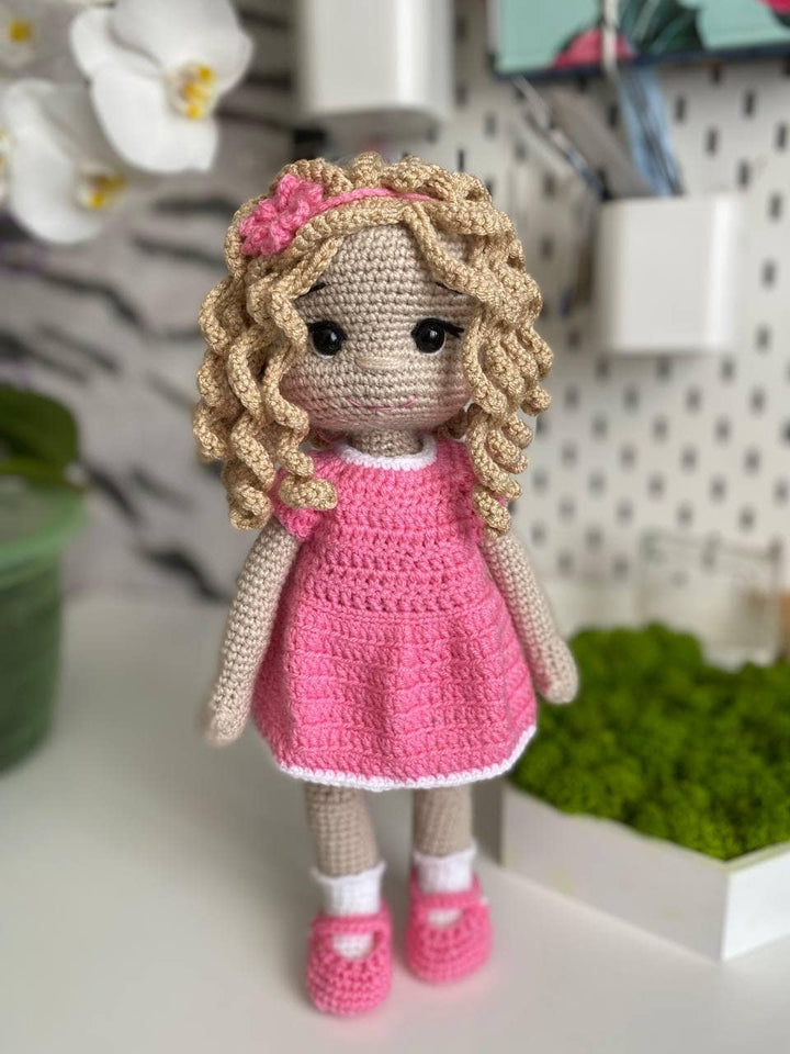 Custom doll handmade with clothes