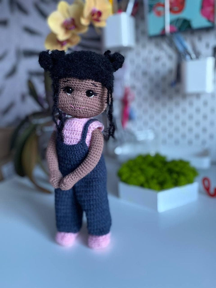 Custom doll handmade with clothes