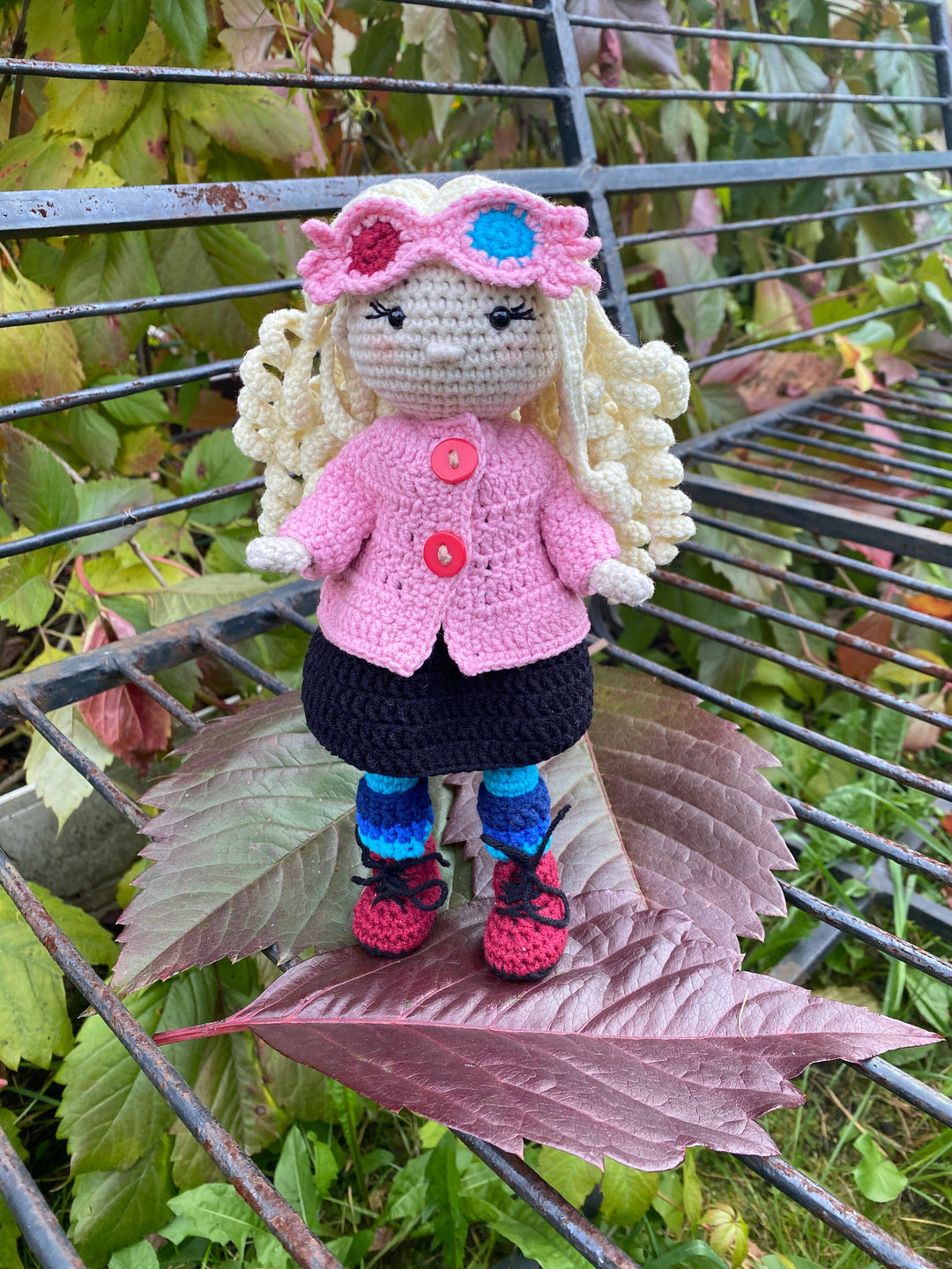 Luna Lovegood is a doll for a girl with removable clothes, Game doll, Handmade