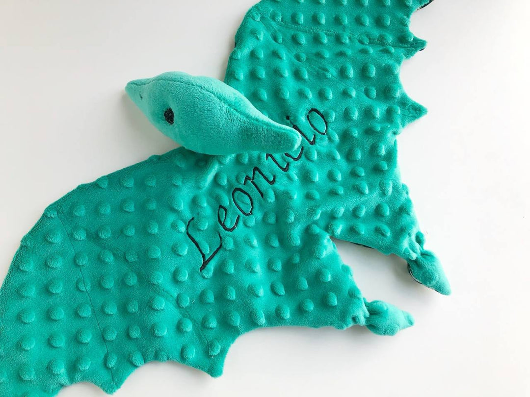 dinosaur lovey blanket, Dino baby lovey, triceratops plush for baby, stuff pterodactyl blanket, dinosaur baby shower gift, Dino nursery