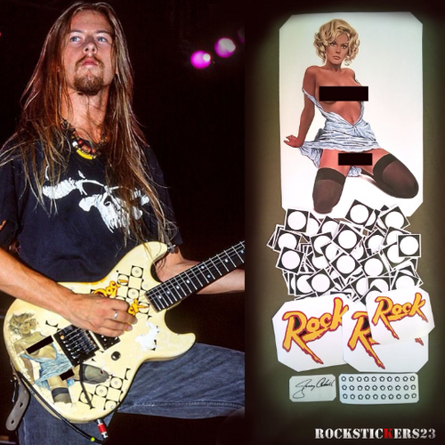 Jerry Cantrell guitar stickers