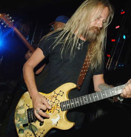 Jerry Cantrell Rampage style guitar stickers for electric guitar customization