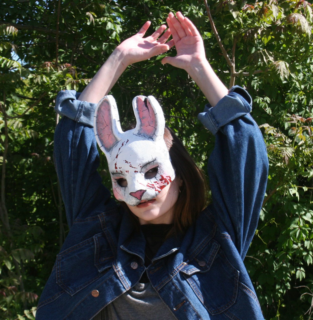 Dead by Daylight Huntress Mask Cosplay – Wearable Gaming Costume