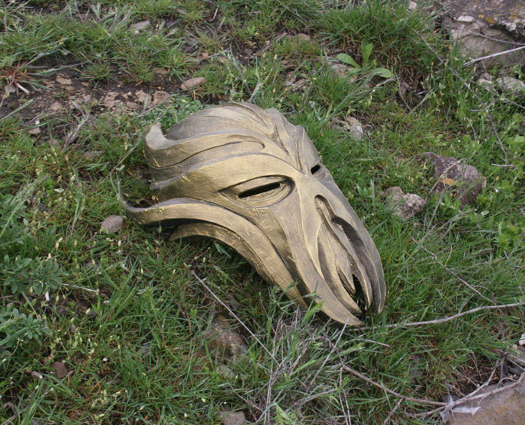 Skyrim Dragon Priest Mask Cosplay – Wearable Gaming Mask Costume
